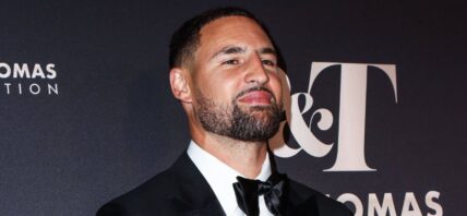 Klay Thompson at Megan Thee Stallion's Pete And Thomas Foundation Gala