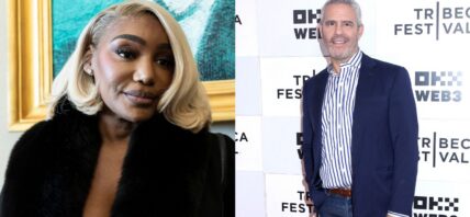 Andy Cohen, NeNe Leakes photo collage.