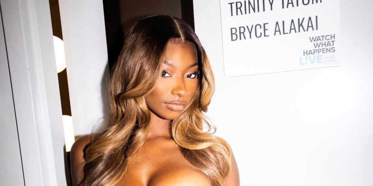 Trinity Tatum Turns Heads In Braless Mini Dress: ‘Iconic’ 2 Trinity Tatum 3