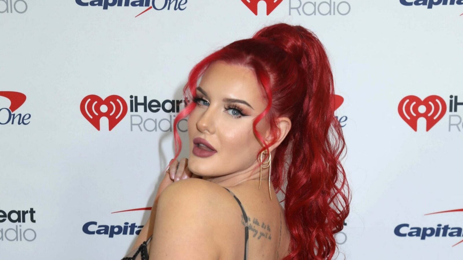Justina Valentine In Tight Mini Dress Nicknamed: ‘BBL Justina’ 2 Z100aposS IHeartRadio Jingle Ball 2025 MEGA1399514 029 scaled