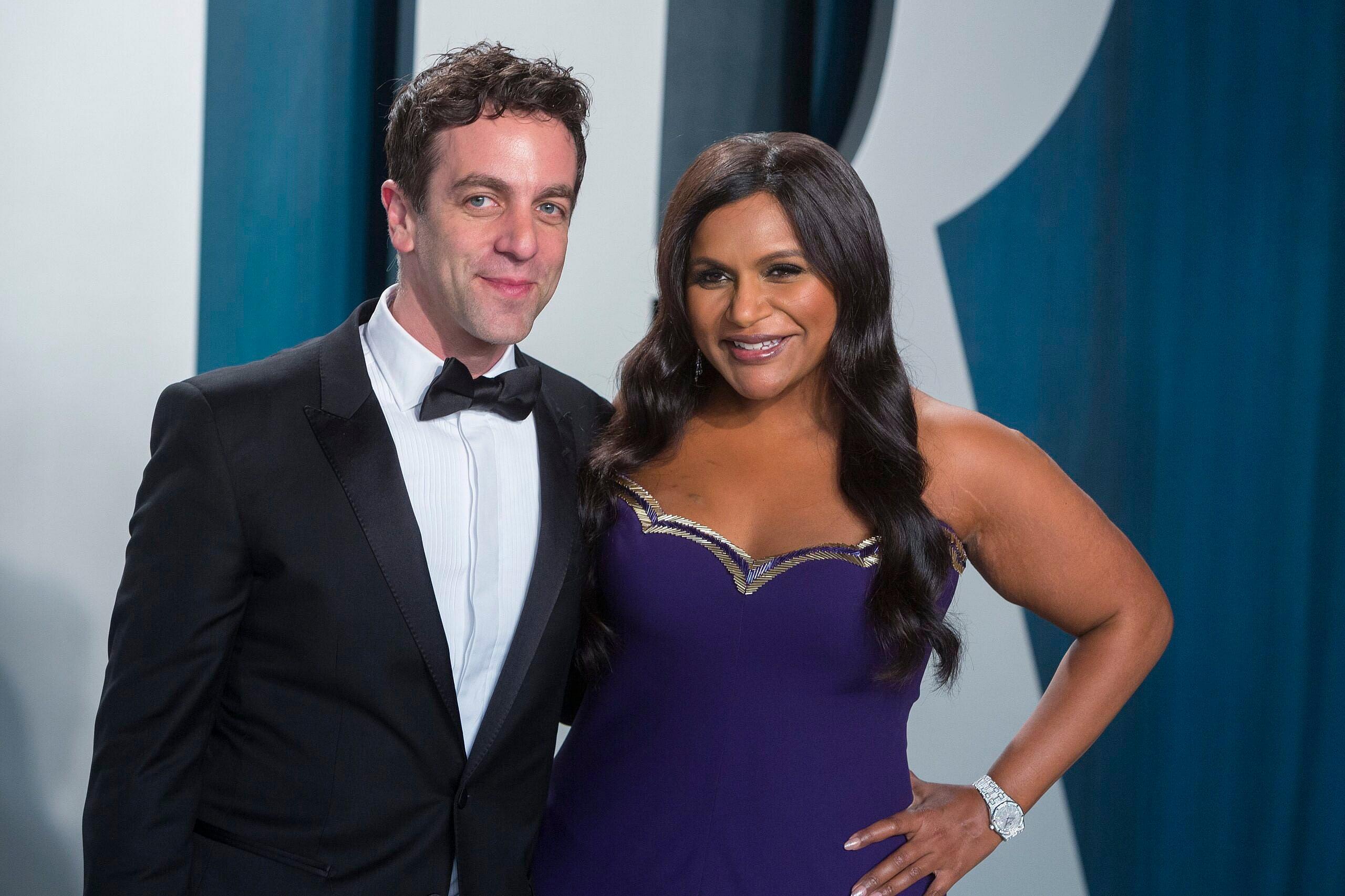 Mindy Kaling and B.J. Novak