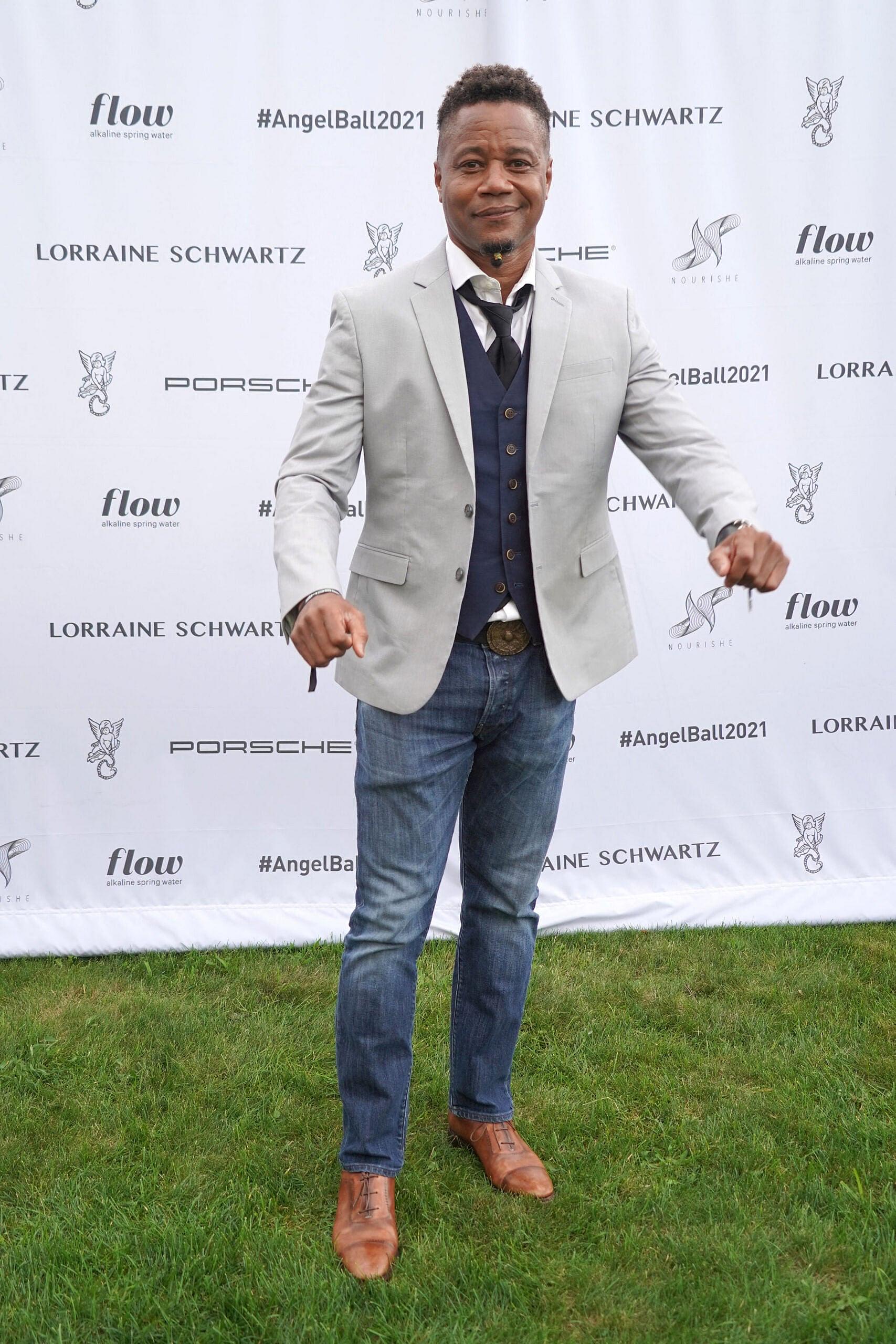 Cuba Gooding Jr. at The Angel Ball 2021-Southampton, NY