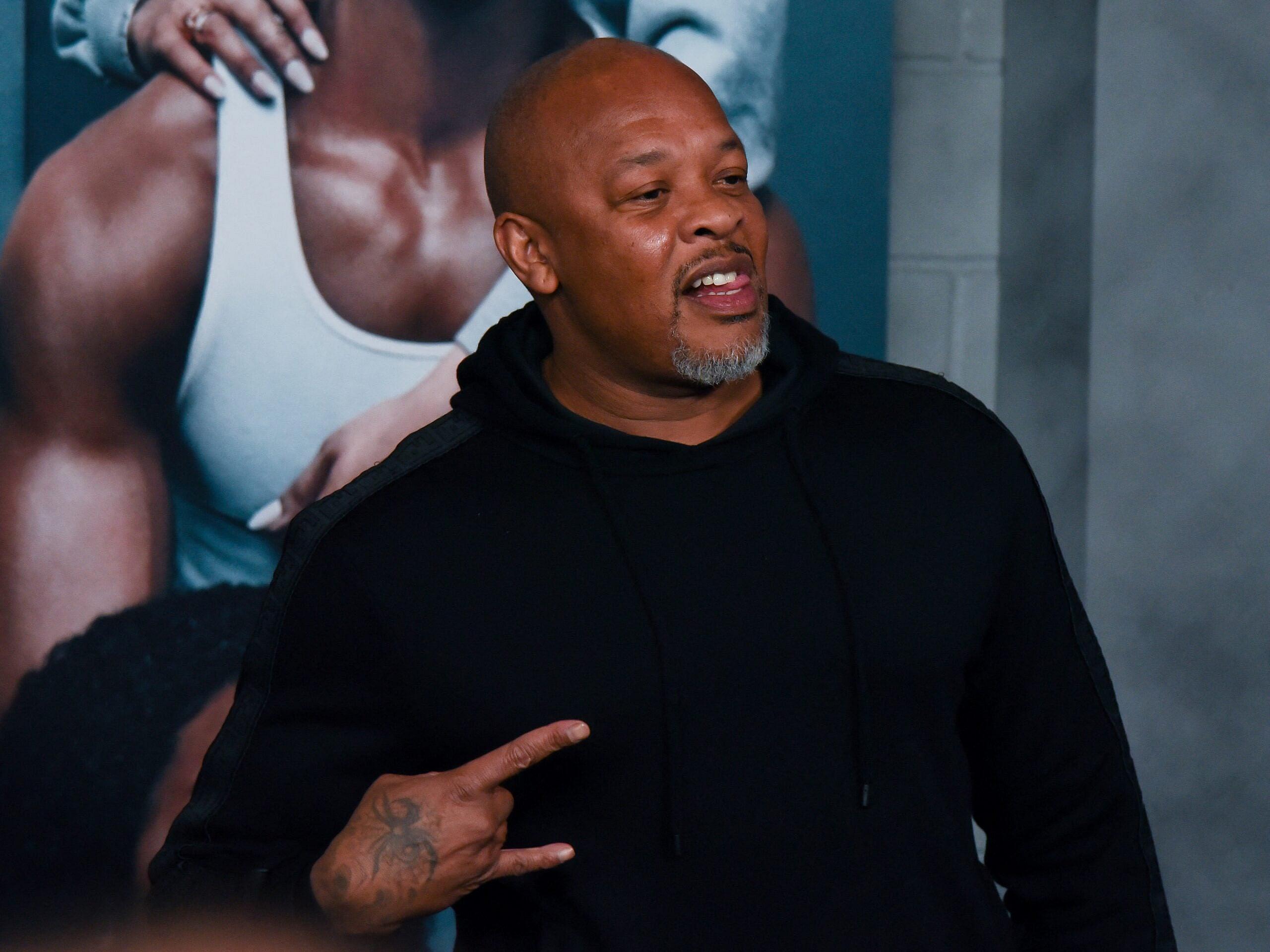 Dr. Dre at Los Angeles Premiere Of ''CREED III''