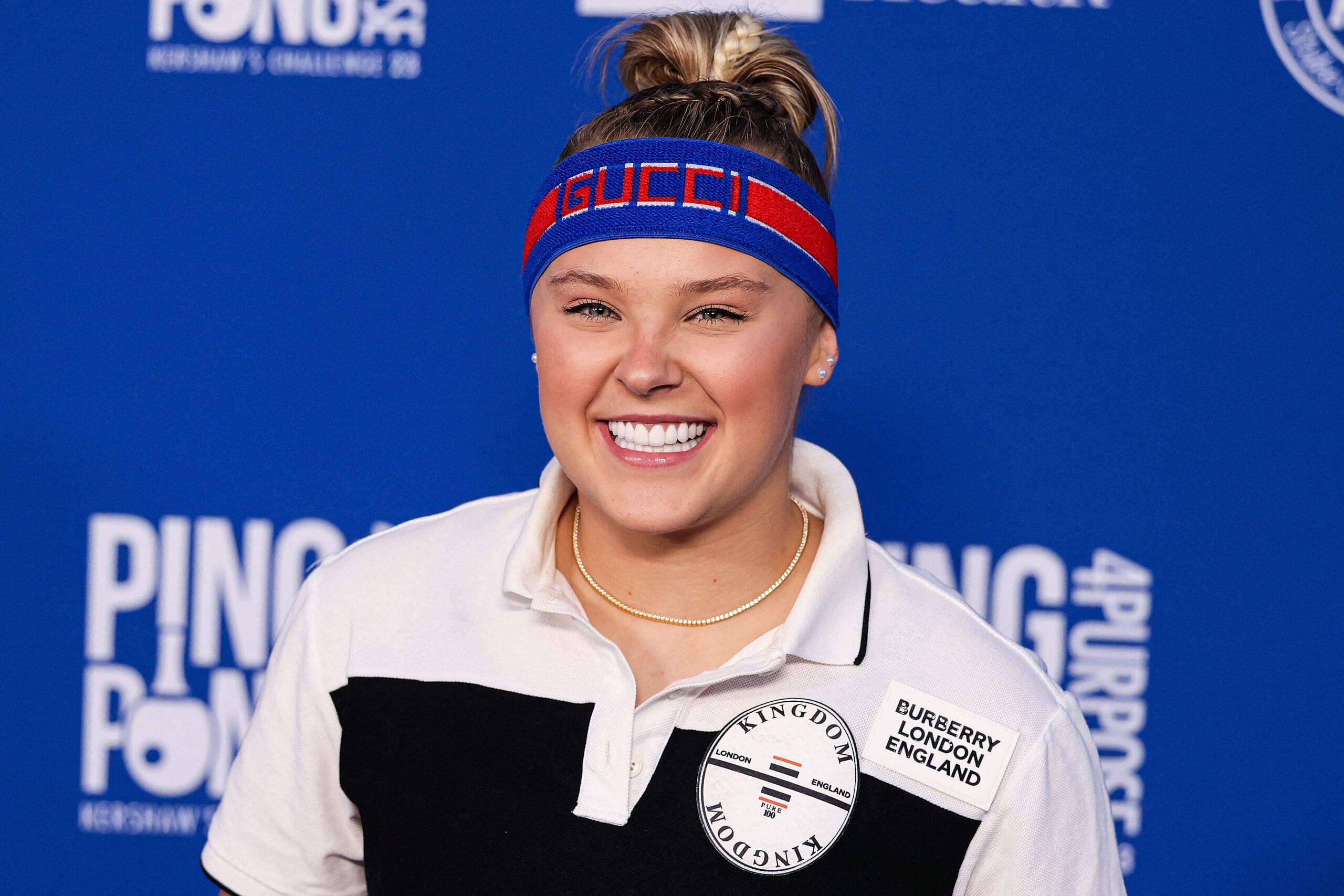 JoJo Siwa at Kershaw's Challenge 10th Annual Ping Pong 4 Purpose 2023 Charty Event Celebrity Tournament