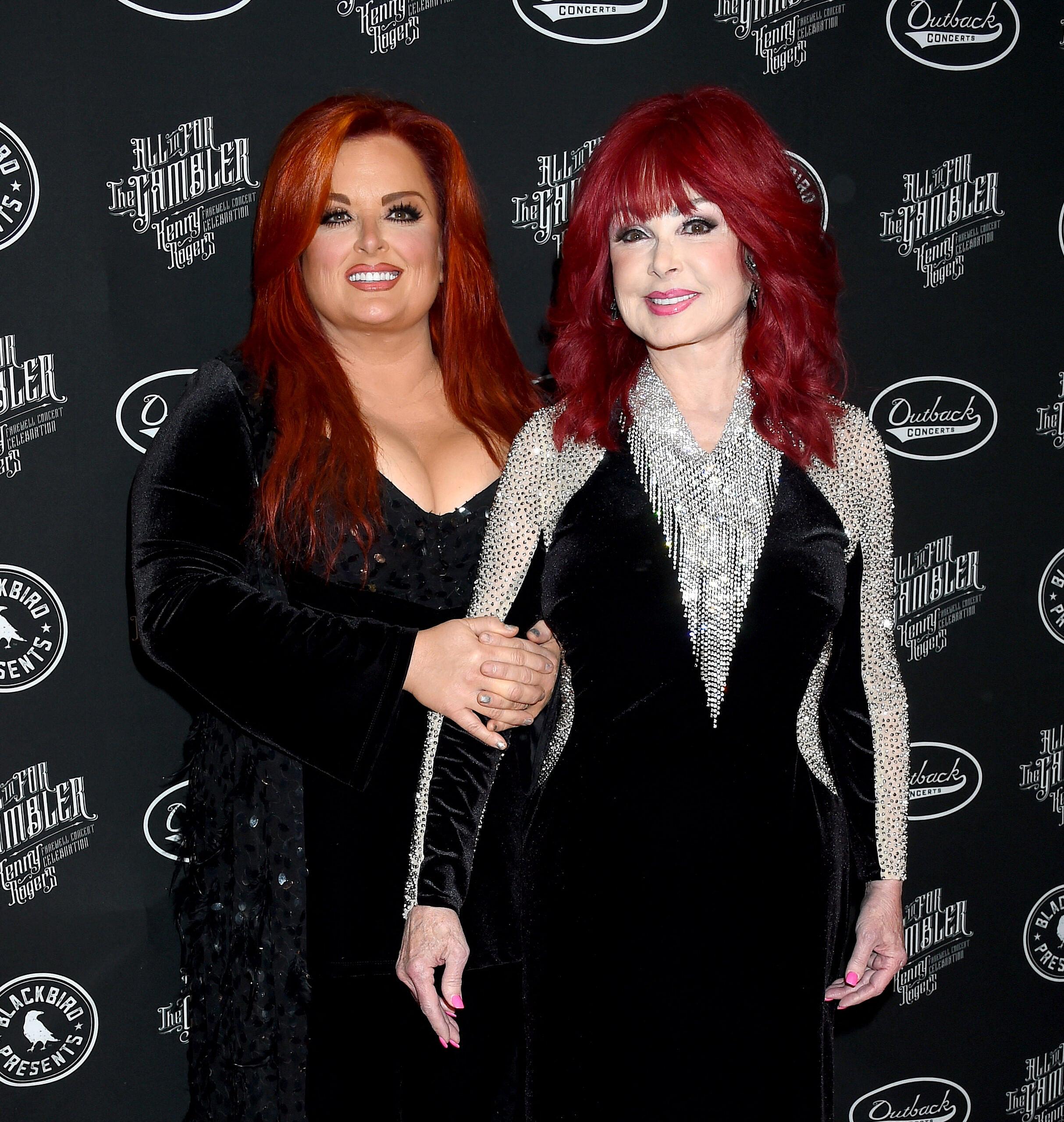 Wynonna Judd and Naomi Judd at Kenny Rogers 'All In For The Gambler' Farewell Celebration