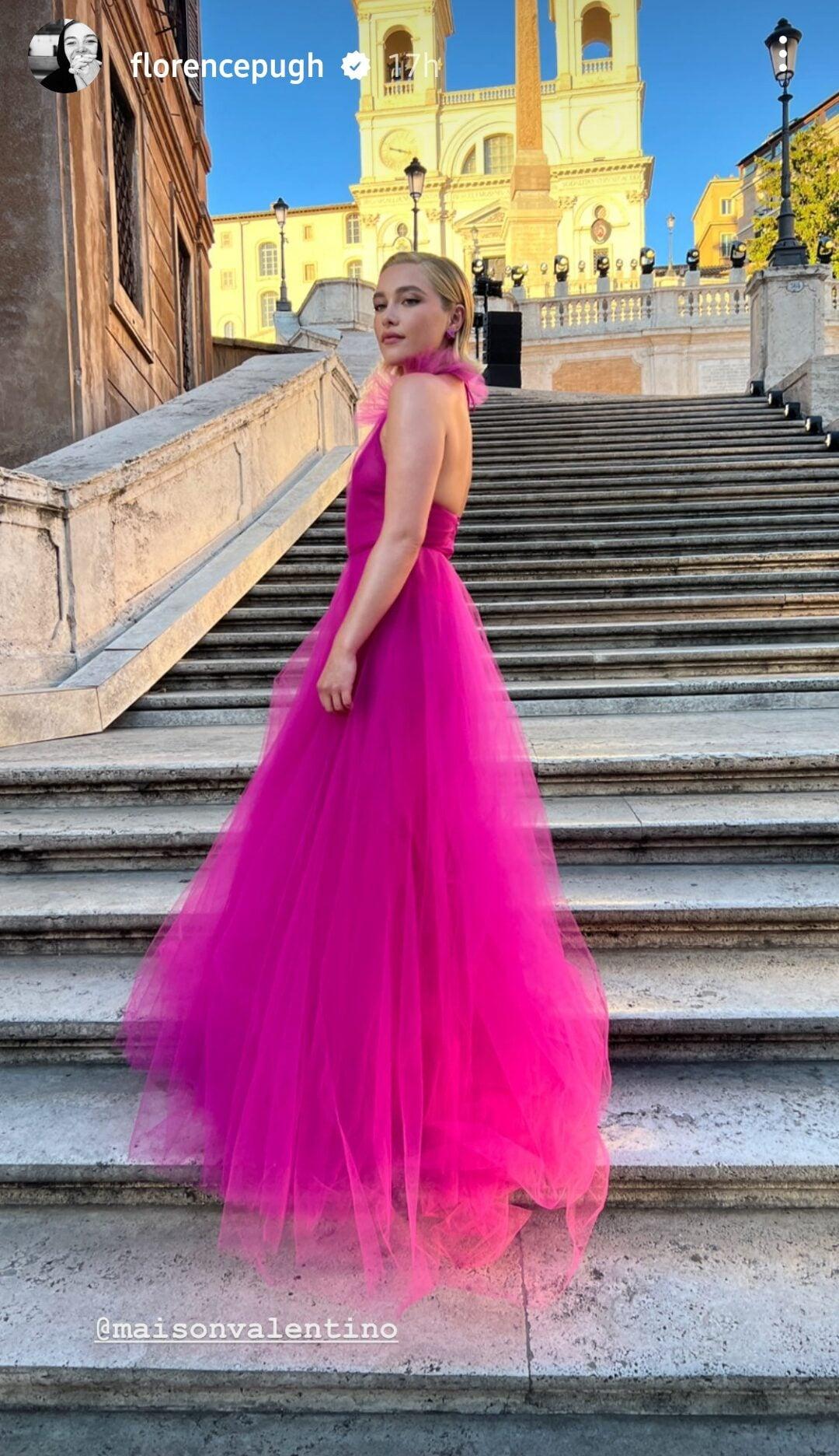 florence pugh pink see through dress Florence Pugh slams criticism of see-through Valentino gown: 'What. Is. So.  Terrifying.'