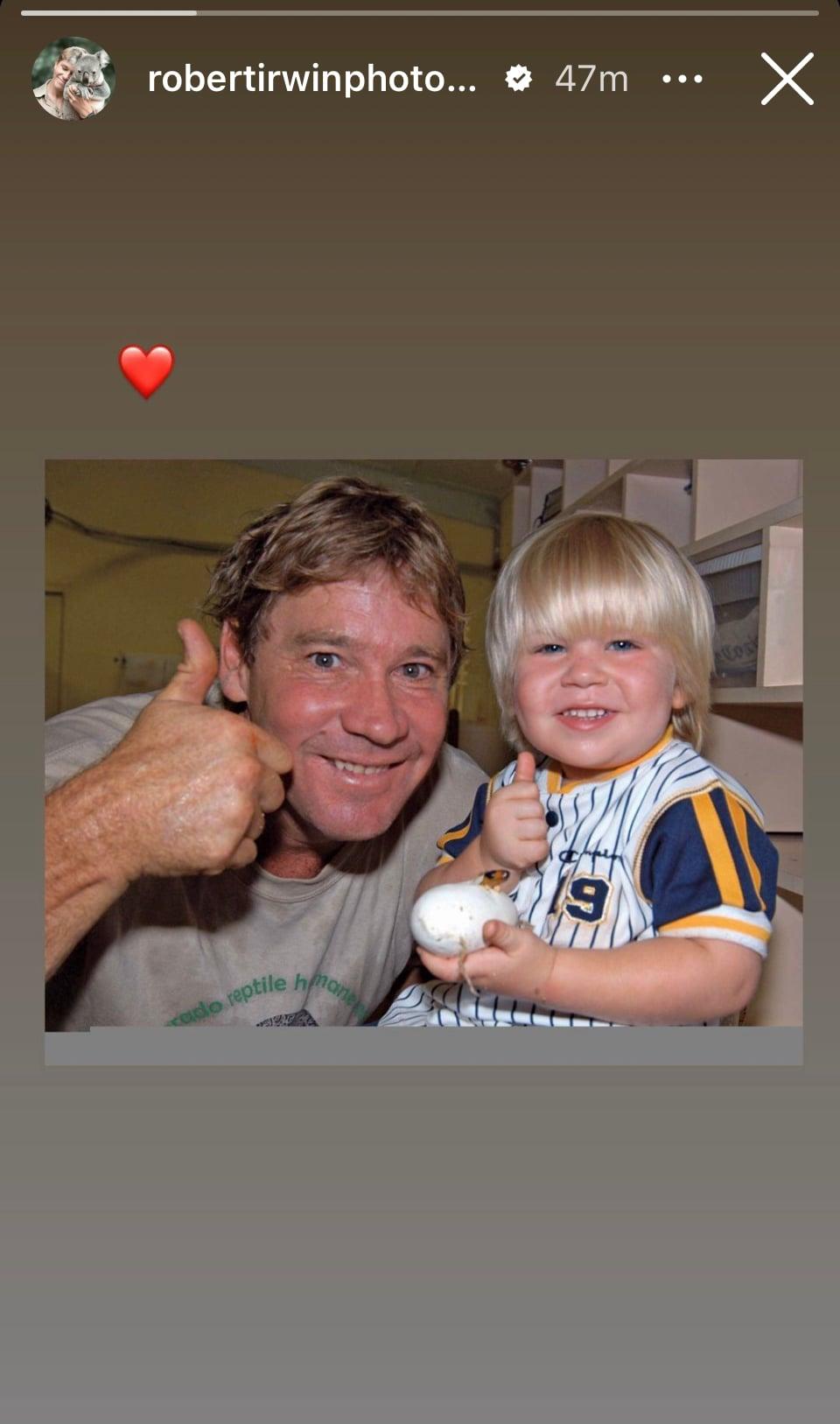Robert And Bindi Irwin Share Tributes To Their Late Father