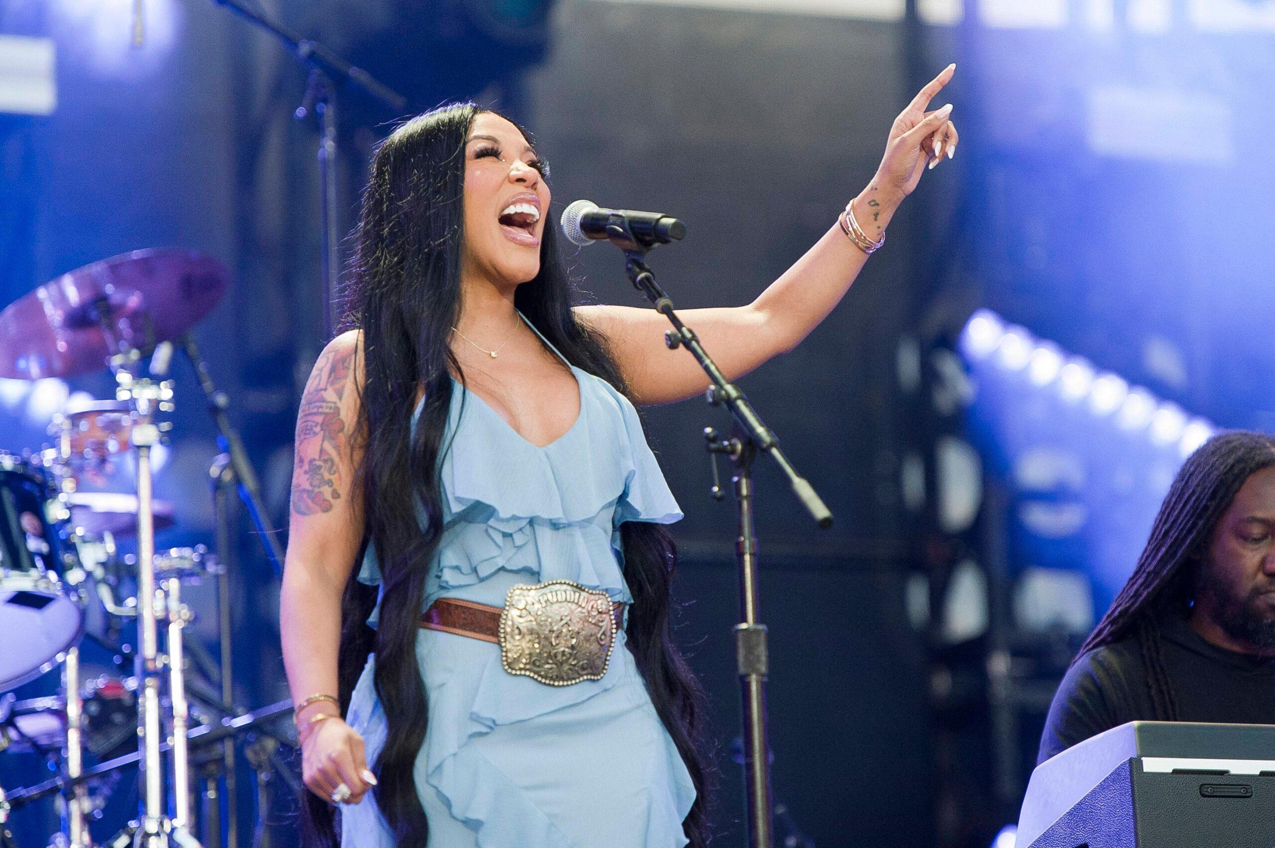 K. Michelle during CMA Music Festival 2025.