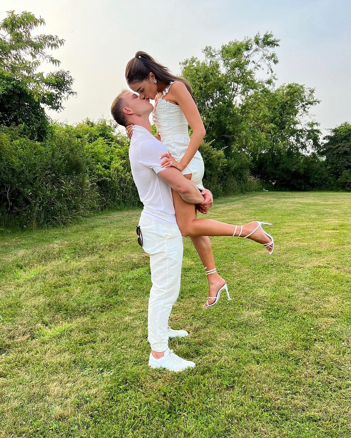 olivia culpo engagement dress Olivia Culpo's Unique Wedding After Party Dress