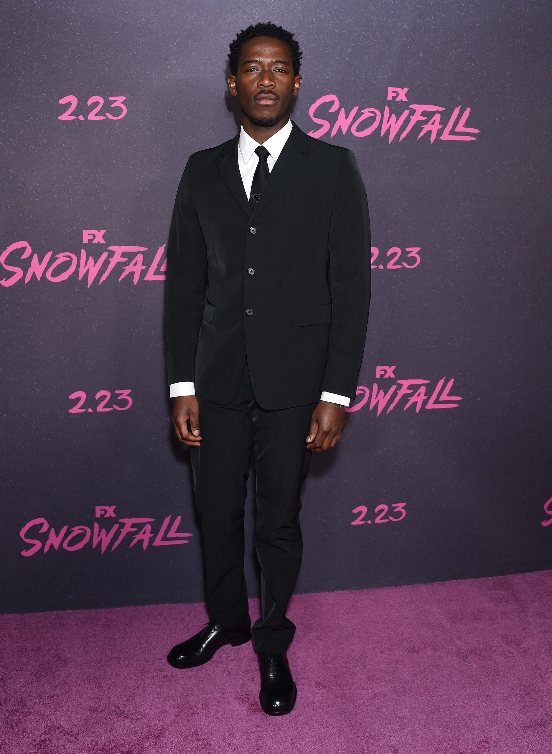 Damson Idris at FX's "Snowfall" premiere