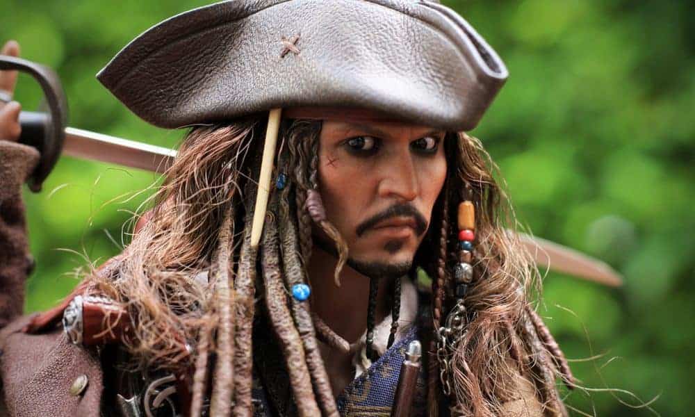 Johnny Depp as Jack Sparow