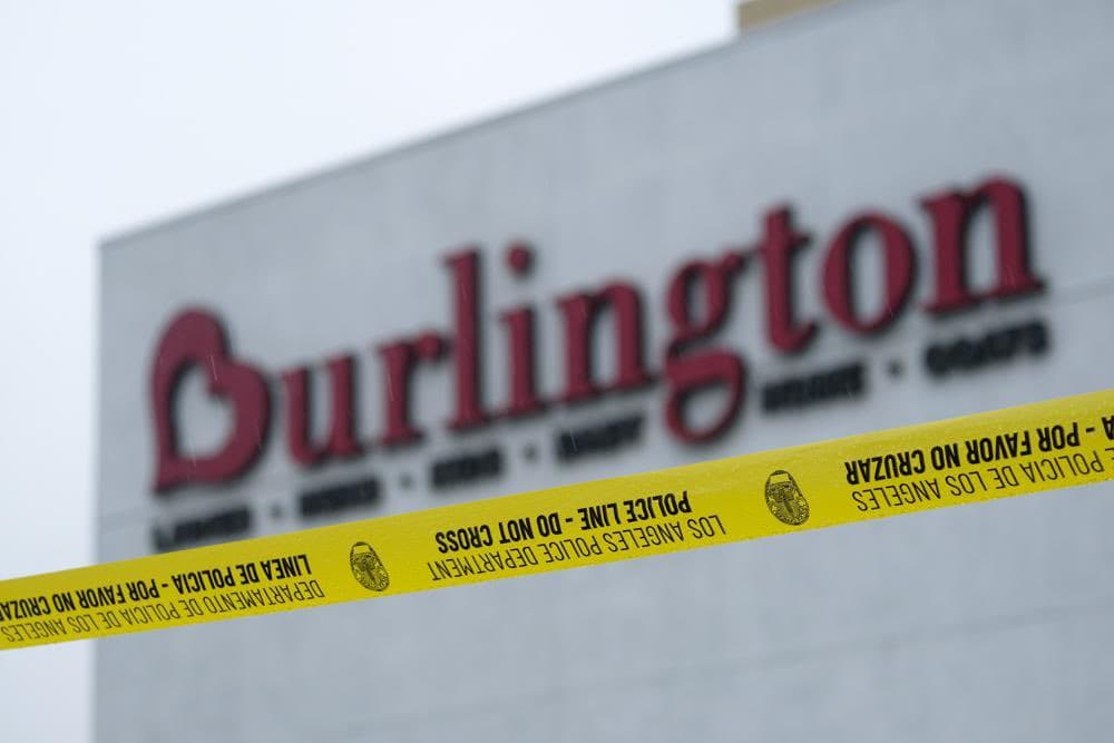 LAPD at Burlington store