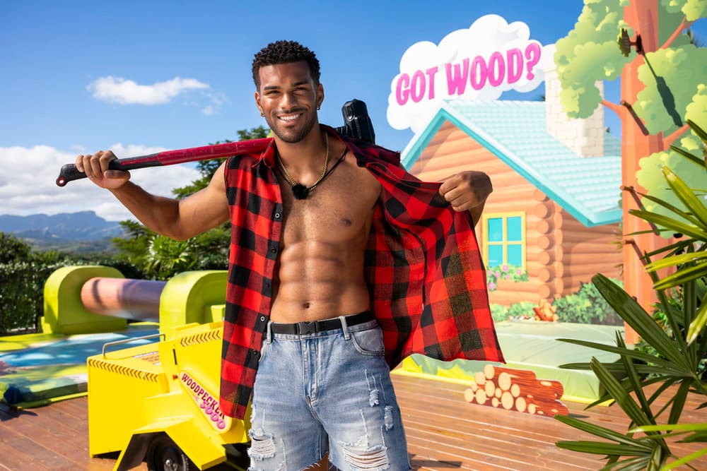 Jeremiah Brown on 'Love Island.' 