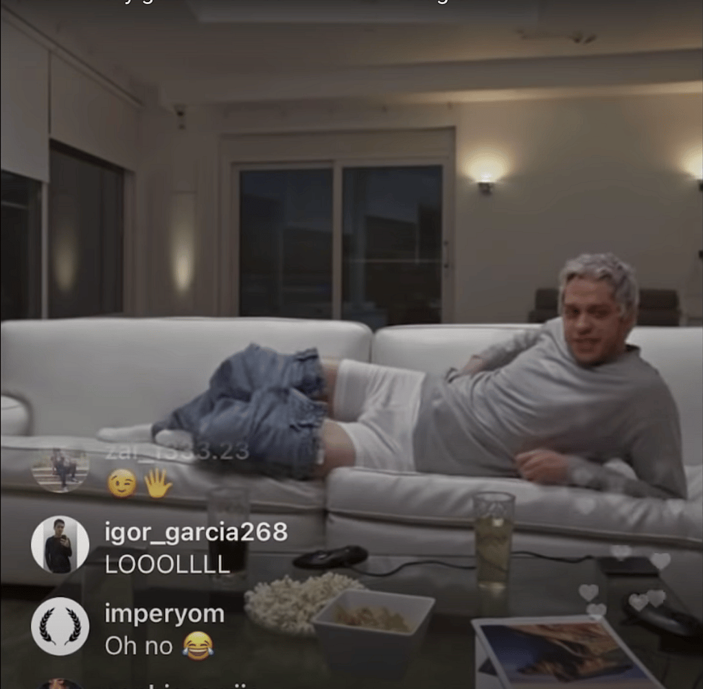 Pete Davidson in underwear 