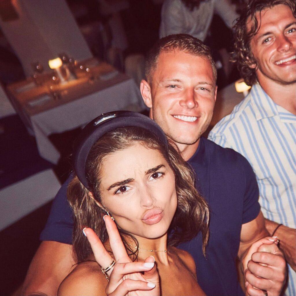 Olivia Culpo And Christian McCaffrey