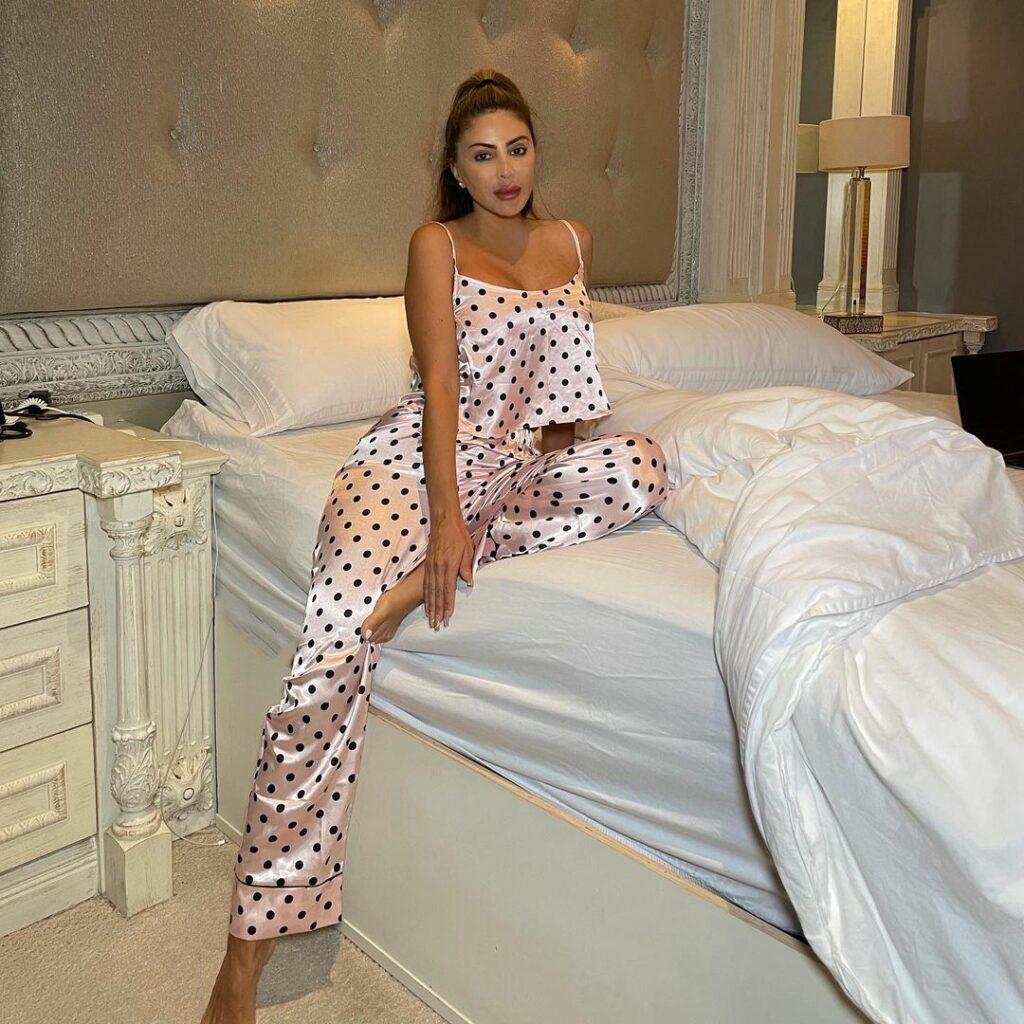 Larsa Pippen's pajama party