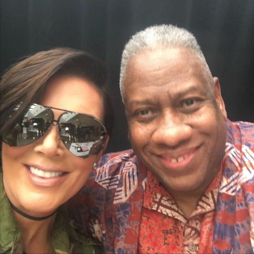 Kris Jenner Pens Emotional Tribute To 'Vogue' Legend Andre Leon Talley