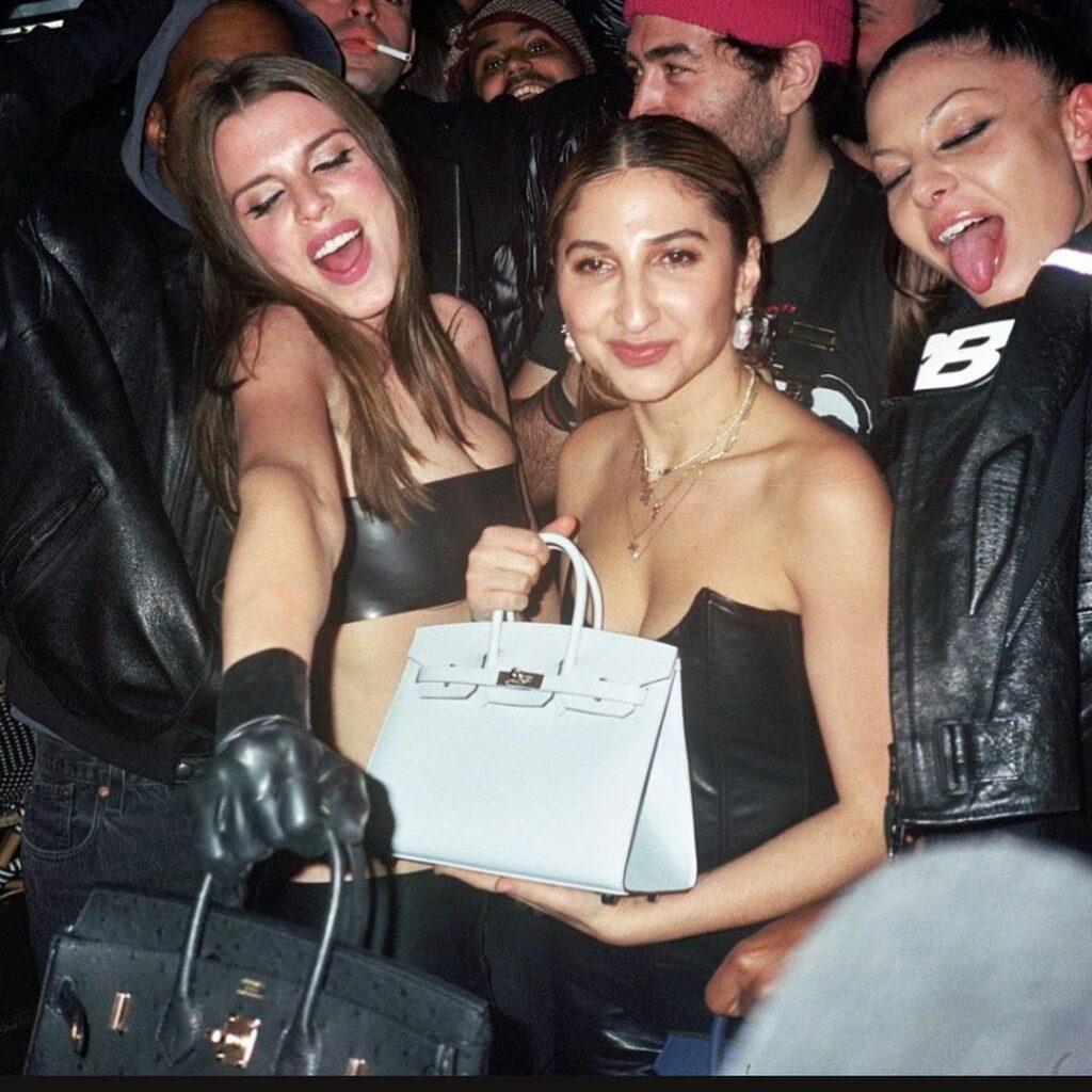Julia Fox with Birkin Bag