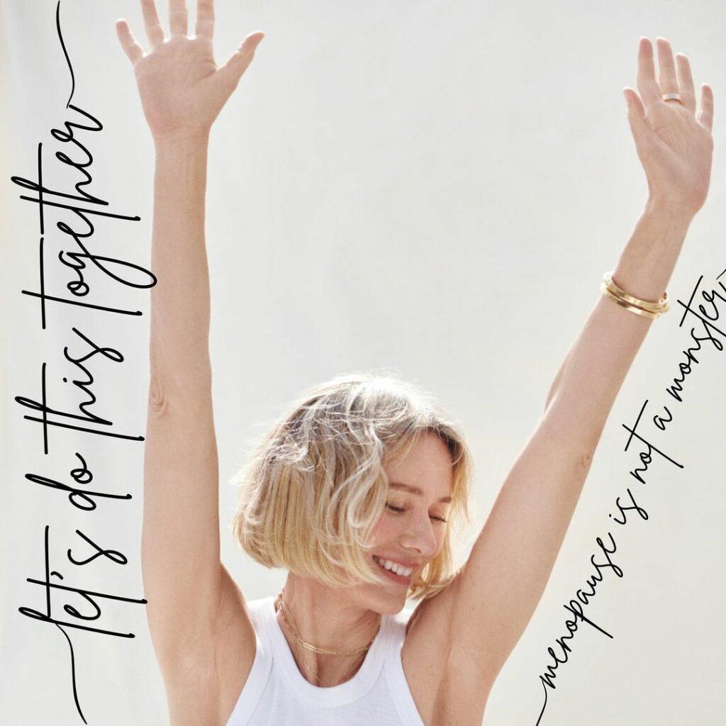 Naomi Watts wants to fix dry January for menopausal women, with lube!