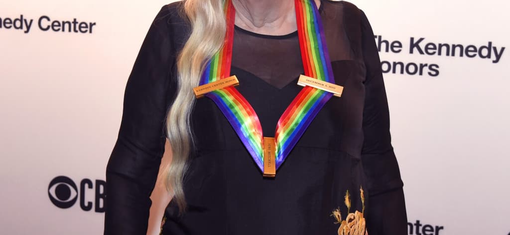 Joni Mitchell honored at Kennedy Center