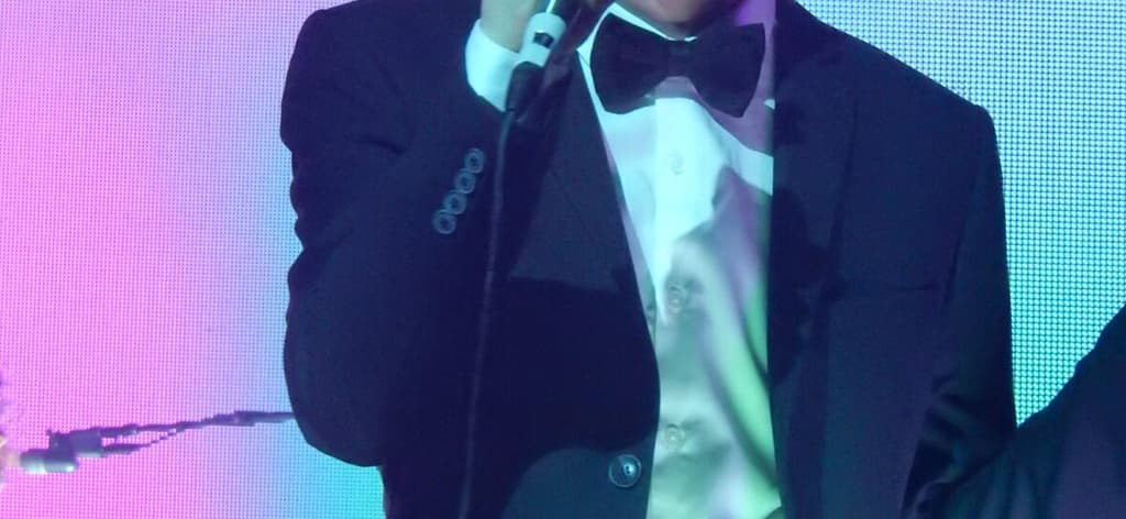 Matty Healy performing with his band The 1975