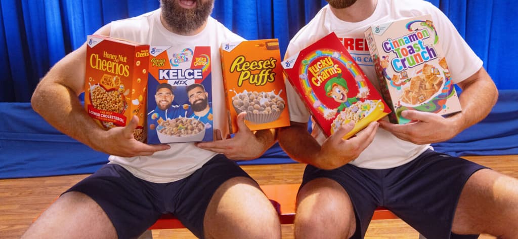 Travis and Jason Kelce launch their own Kelce Mix breakfast cereal