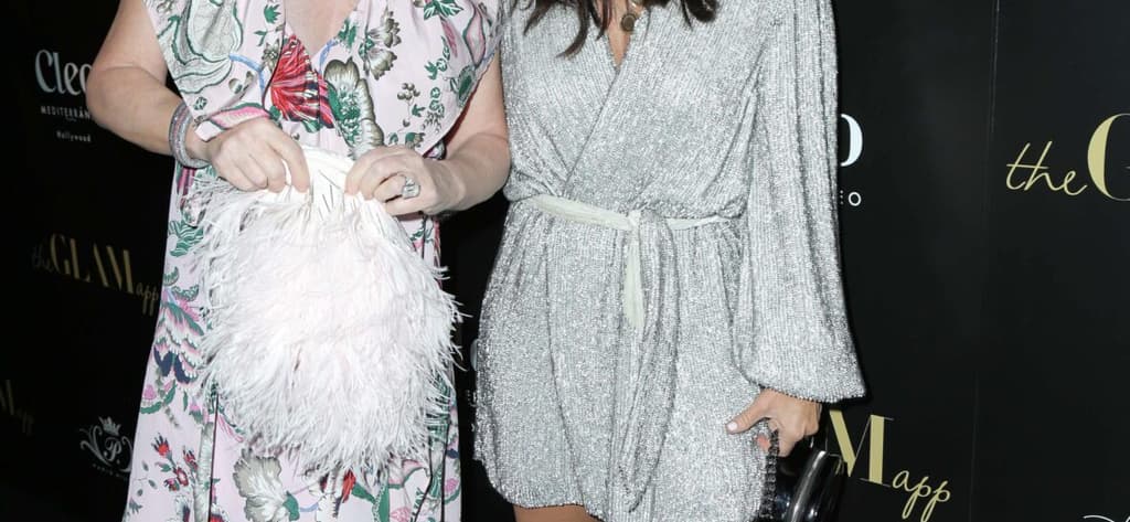Kathy Hilton, Kyle Richards at the The Glam App Celebration Event