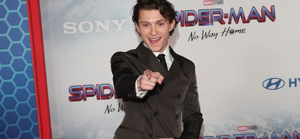 Tom Holland at the Spider-Man: No Way Home
