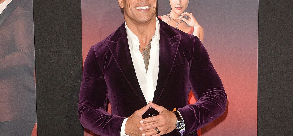 World Premiere Of Netflix's "Red Notice" - Arrivals. 03 Nov 2021 Pictured: Dwayne Johnson. Photo credit: MEGA TheMegaAgency.com +1 888 505 6342 (Mega Agency TagID: MEGA802241_001.jpg) [Photo via Mega Agency]