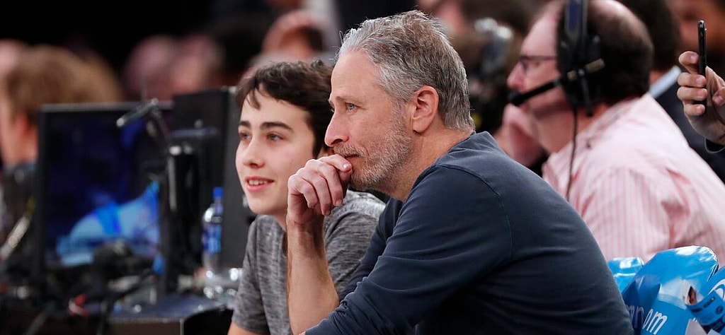 Celebs at the Knicks game