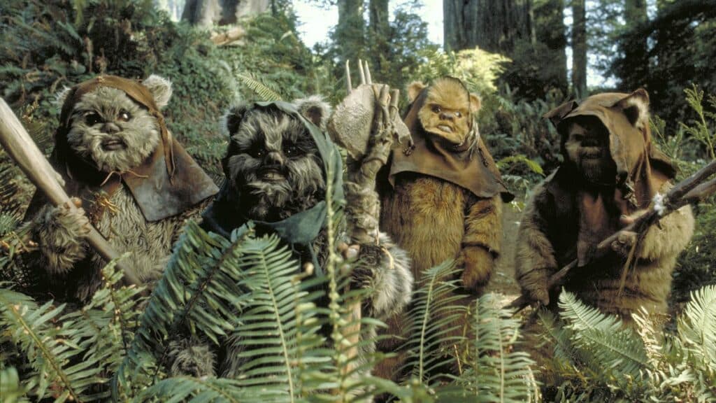 Gary J Friedkin played an Ewok in Star Wars