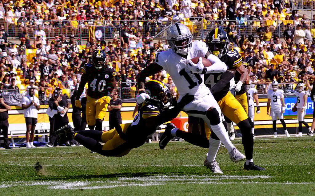 Henry Ruggs III Raiders vs Steelers