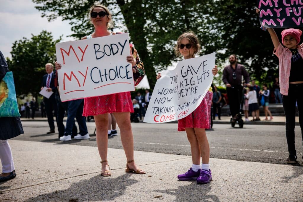 Celebs join Bans Off Our Bodies cause over abortion rights