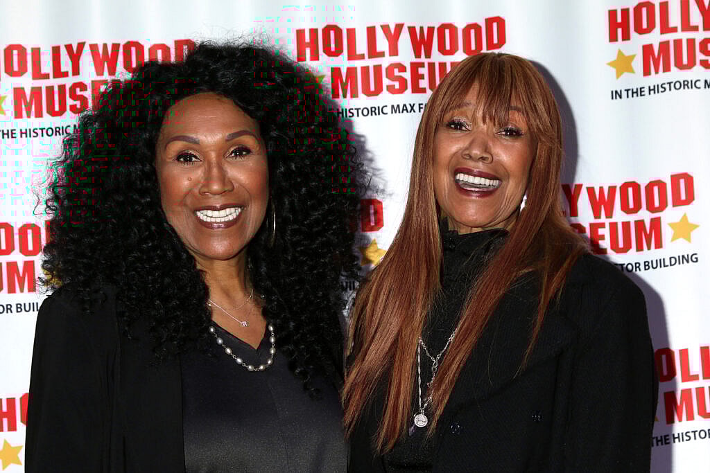 LOS ANGELES - May 28: Ruth Pointer and Anita Pointer at the Hollywood Museum Re-Opens with Ruta Lee's Consider Your A** Kissed Event at the Hollywood Museum on May 28, 2021 in Los Angeles, CA Newscom/(Mega Agency TagID: khphotos793499.jpg) [Photo via Mega Agency]