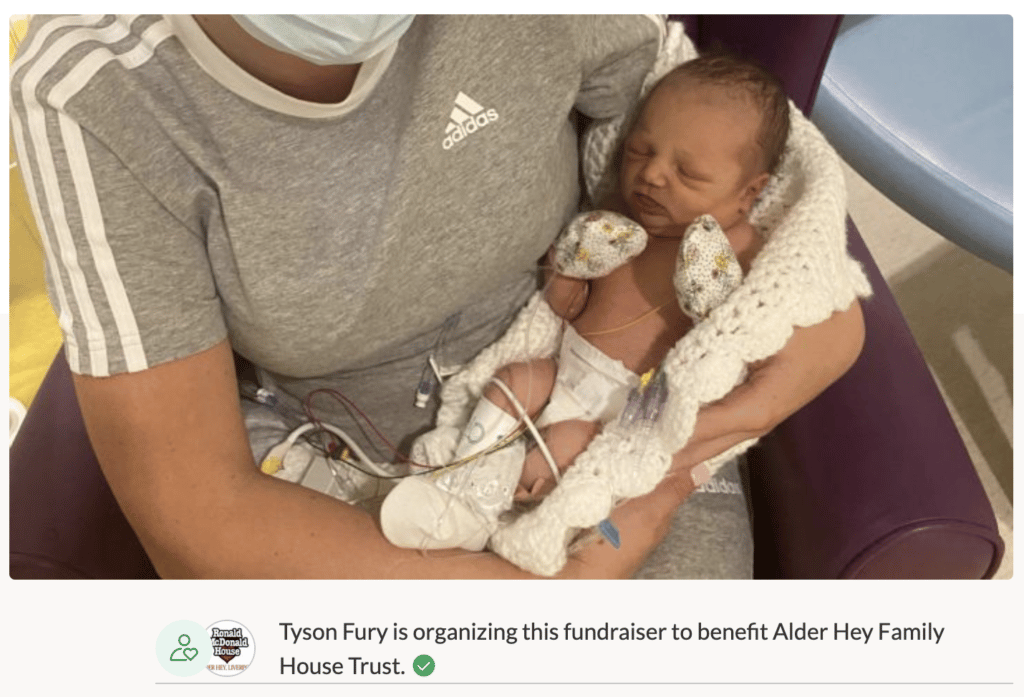 Tyson Fury and daughter Athena