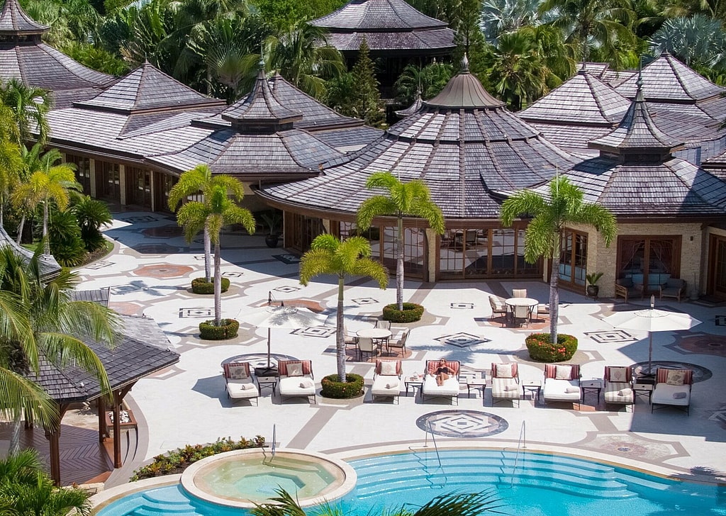 Inside the luxury Calivigny Island