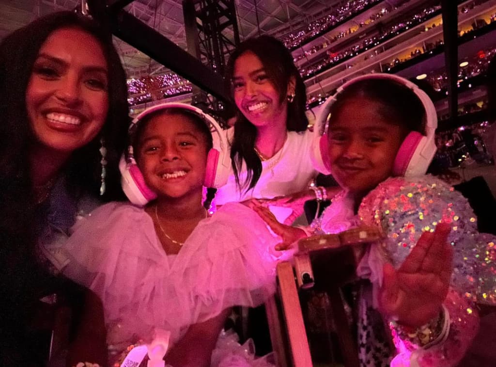 Vanessa Bryant and her ladies at The Eras Tour