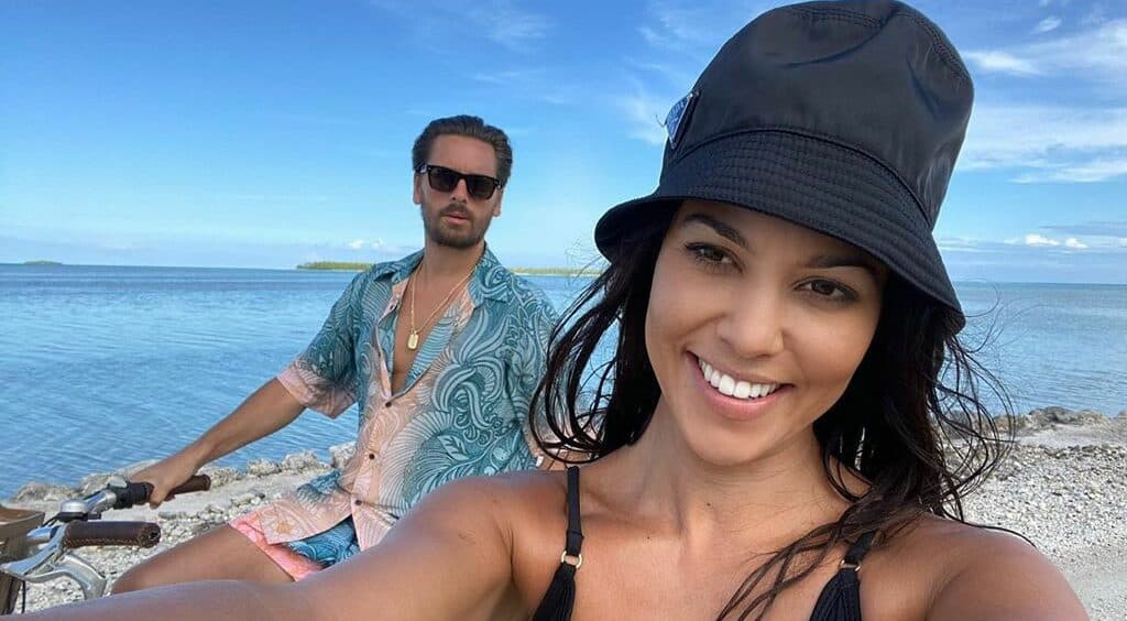 Scott Disick and Kourtney Kardashian