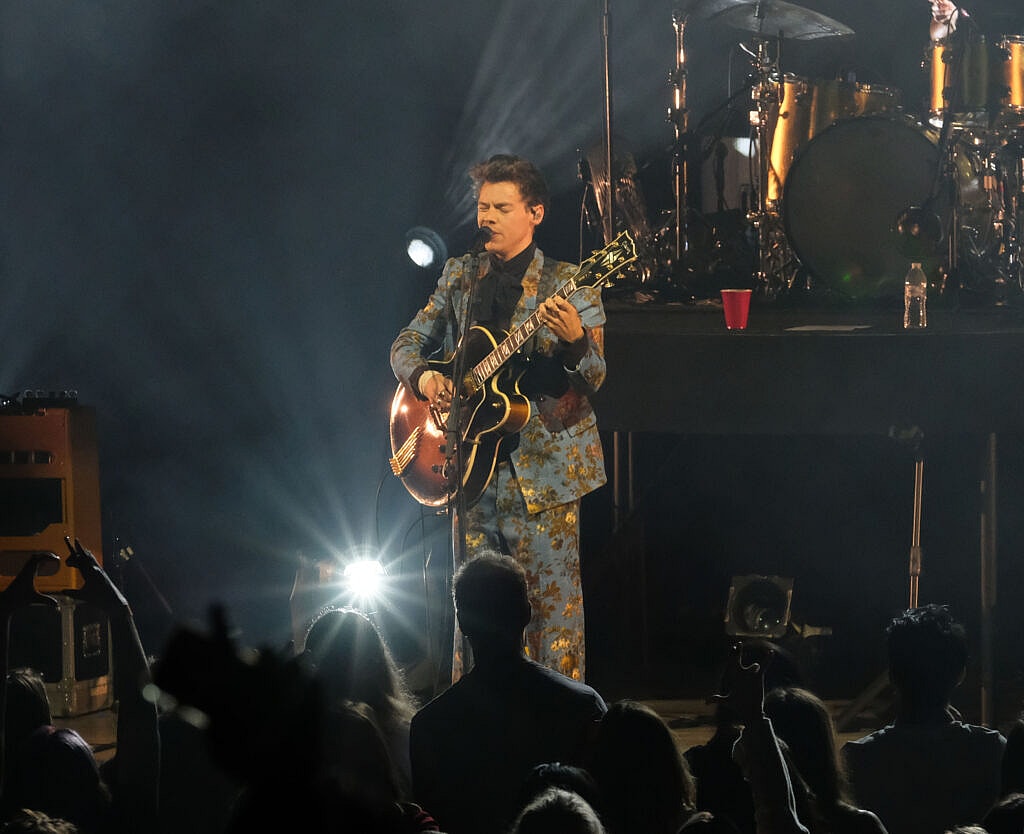 Harry Styles in concert