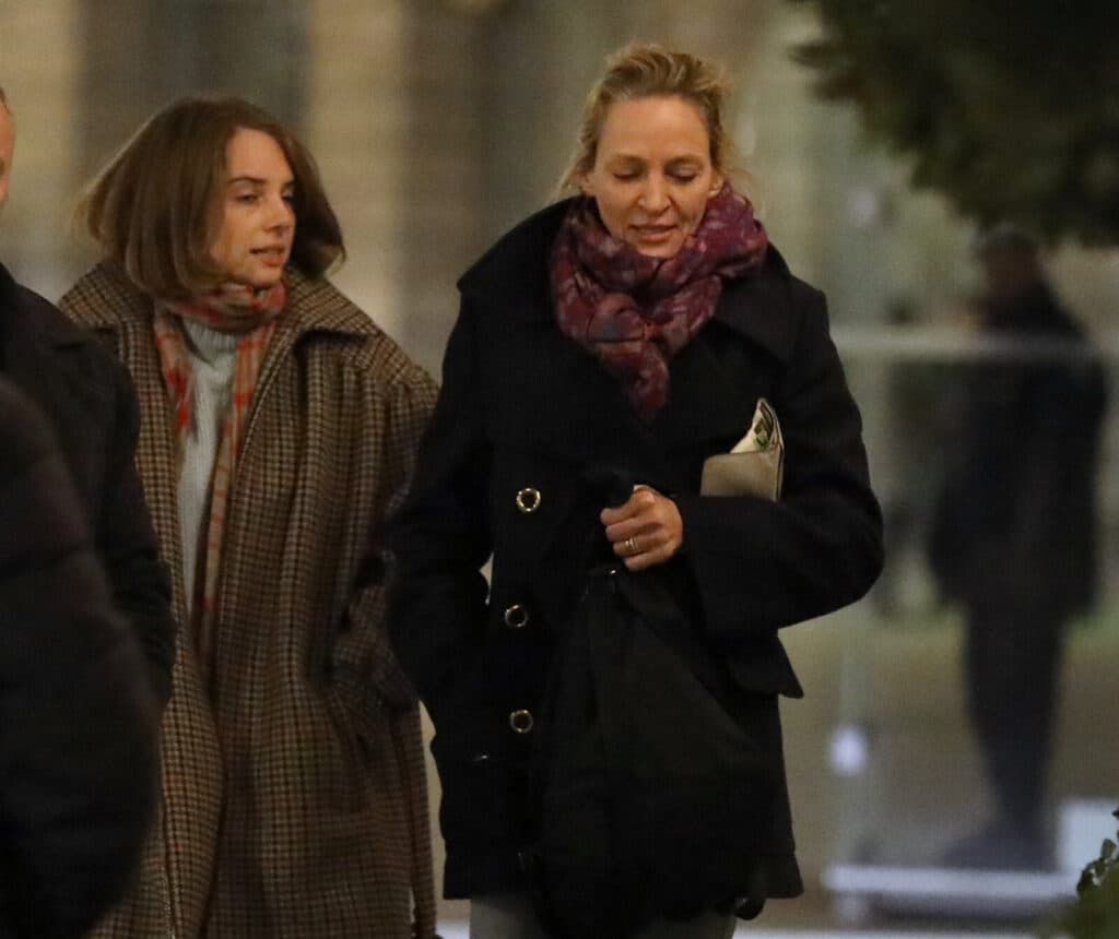 Uma Thurman and Maya Hawke