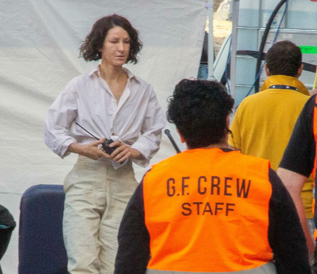 Phoebe Waller-Bridge filming Indiana Jones 5 in Cefalù, Sicily