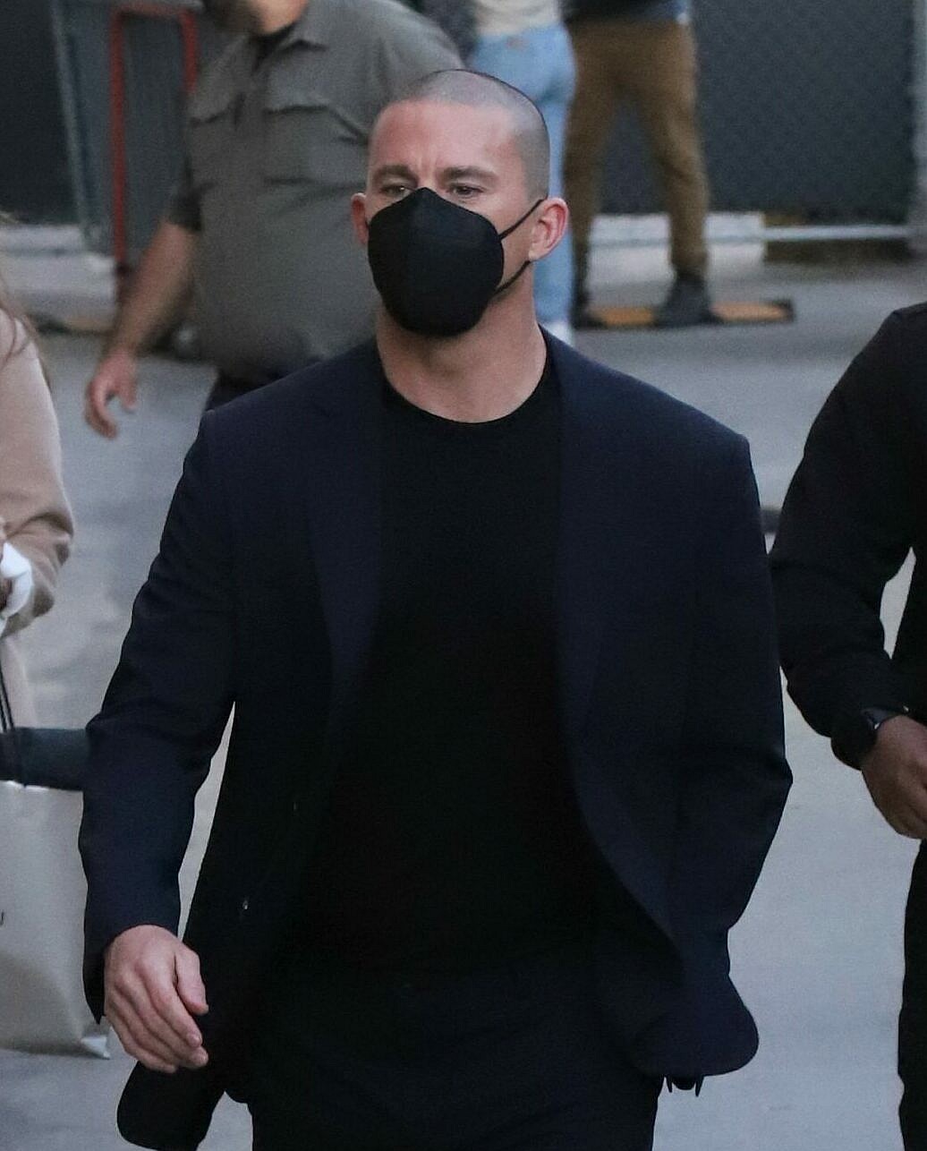 Channing Tatum an appearance to the Jimmy Kimmel Show