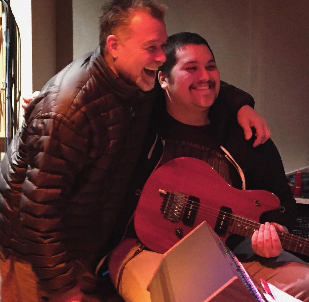 Wolfgang Van Halen & Valerie Bertinelli Honor Eddie Van Halen On Posthumous 68th Birthday