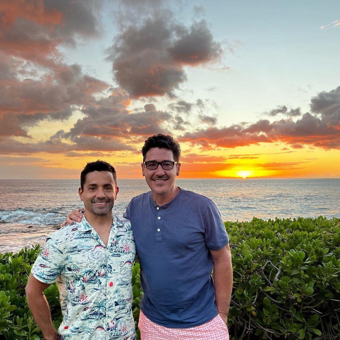 Jonathan Knight and husband Harley Rodriquez