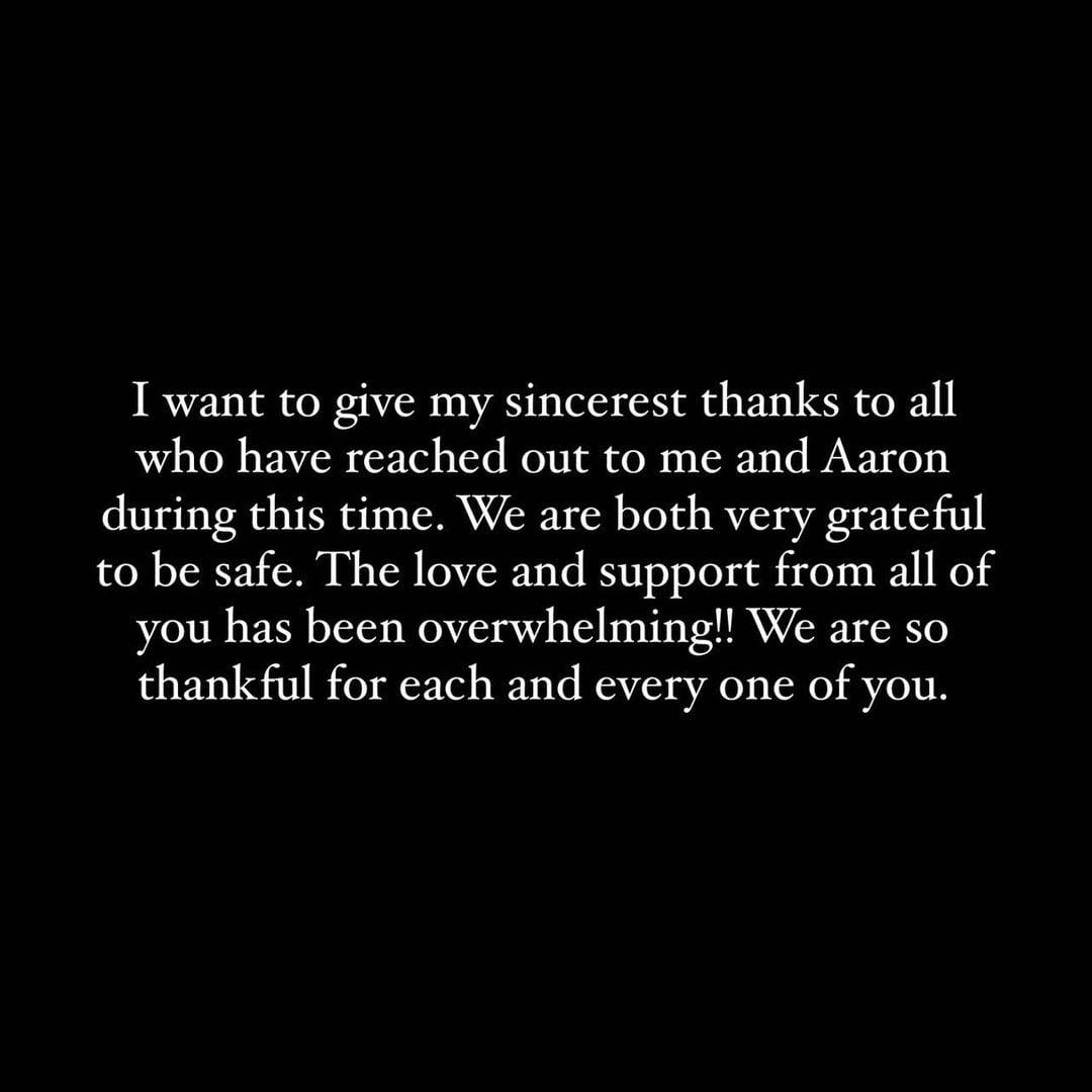 Denise Richards' post on her Instagram page