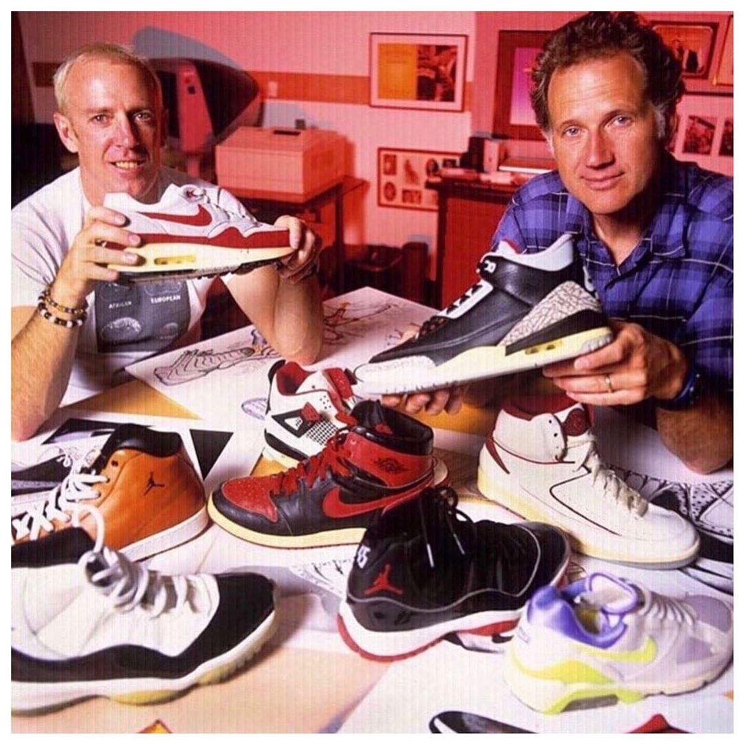 Sandy Bodecker and Tinker Hatfield