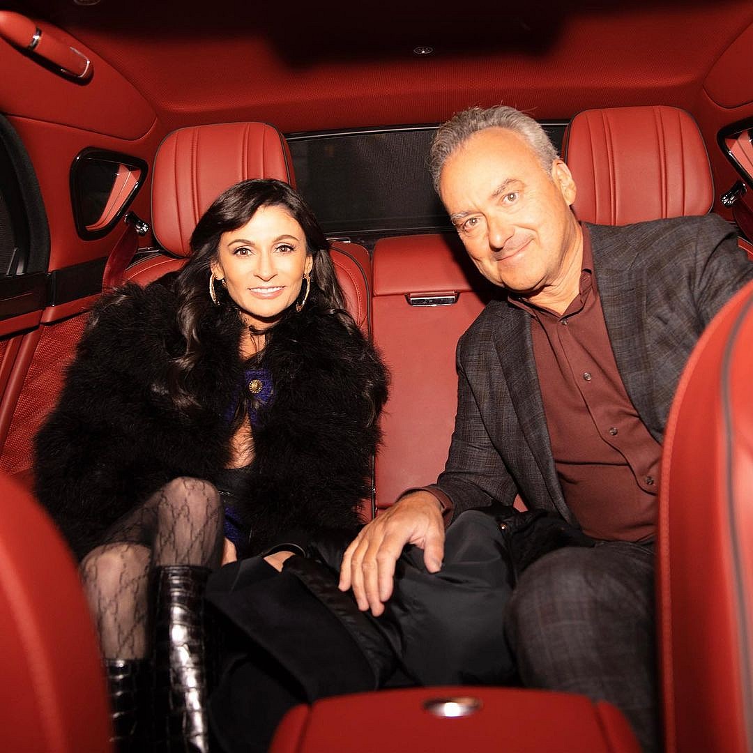 Julia Haart with husband Silvio Scaglia