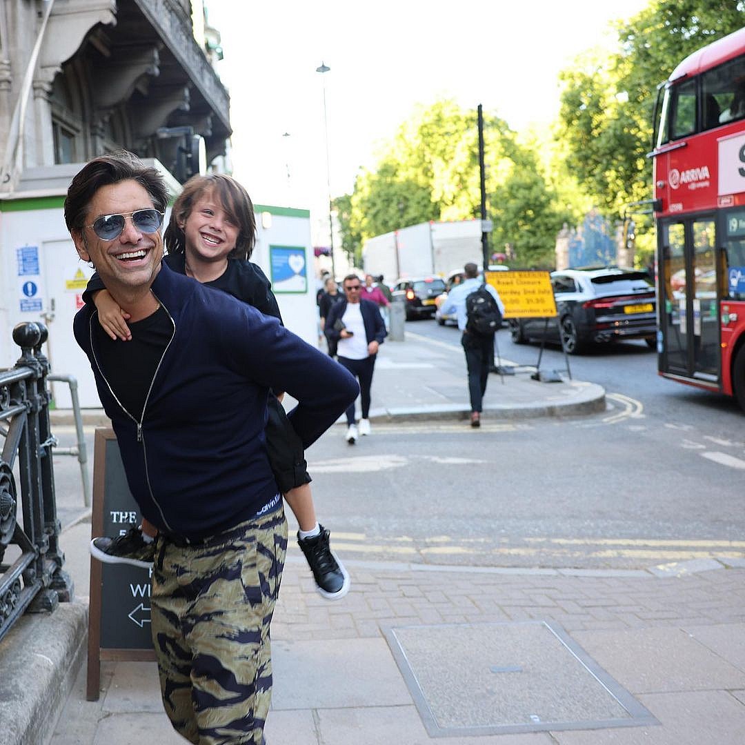 John Stamos and his son Billy