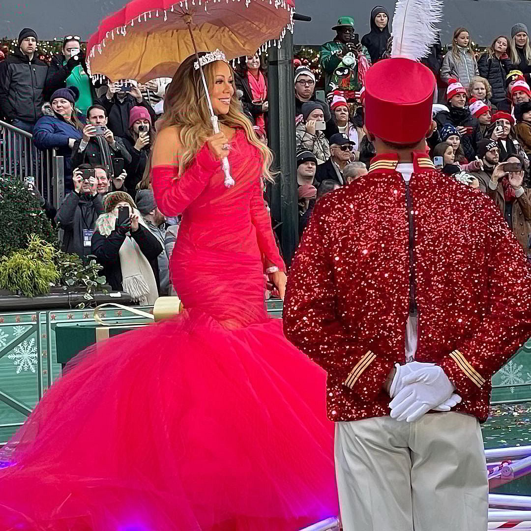 Mariah Carey at Macy's Thanksgiving Day Parade
