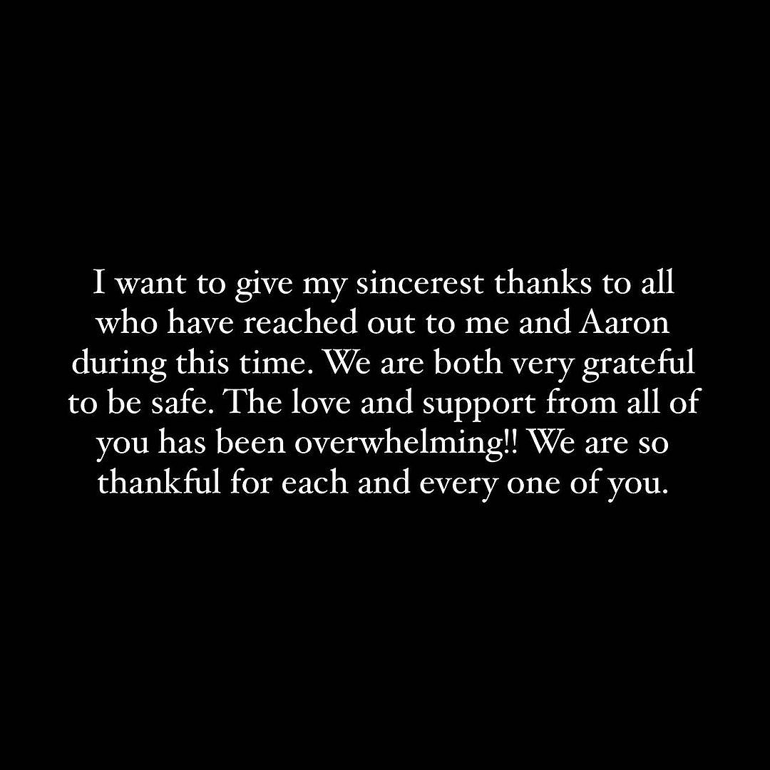 Denise Richards' post on her Instagram page